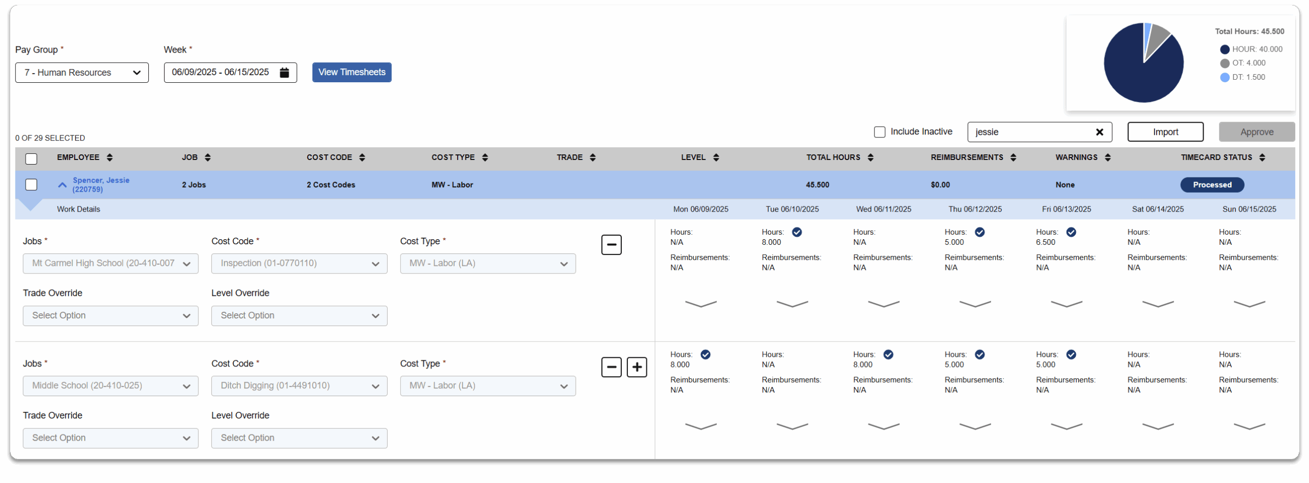 Sage Intacct Construction Payroll